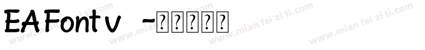 EA Font v15字体转换